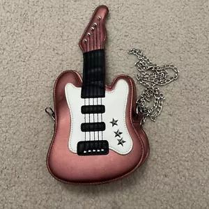 Borsa a tracolla a forma di chitarra creativa in pelle PU borsa a tracolla da donna - Foto 1 di 3