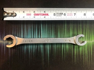 MAC TOOLS OHB2022  5/8" X 11/16" -  FLARENUT SAE WRENCH  USA  - Picture 1 of 8