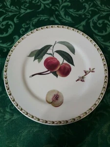  Queen's  Hookers Fruit Salad Plate PEACH 8 3/4" EUC - Picture 1 of 3