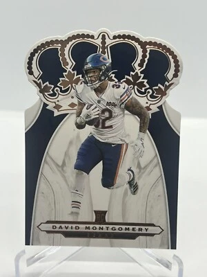 2019 Panini Chronicles Crown Royale #CR-22 Rookie David Montgomery Chicago Bears - Image 1 of 2