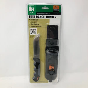 CRKT Kommer Free Range Hunter 2040C Fixed Blade Knife w/Nylon Sheath NEW SEALED - Picture 1 of 7