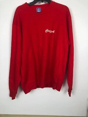 Champion Crewneck Smirnoff Vodka Xlarge Red Vintage 90s 80s Xl Men’s - Image 1 of 4