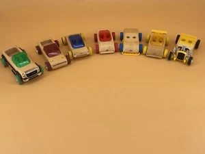 Automoblox LOT of 7 Wooden Building Cars - Picture 1 of 7