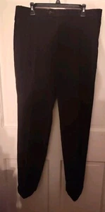 JOS A. BANK MEN’S FLAT TAILORED FIT BROWN CORDUROY PANTS 34”x 31" - Picture 1 of 3
