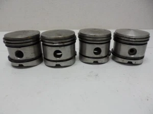 Set of (4) Pistons - Standard Single Cylinder fits Ford Tractors 2N 8N 9N - Picture 1 of 15