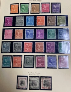 US Stamp #803-832Mint MlH VF/XF 833-834 used free shipping - Picture 1 of 1