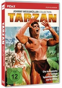 Todos 12 Películas Tarzán - Johnny Weissmüller Complete Colección 6 Caja De DVD - Imagen 1 de 1