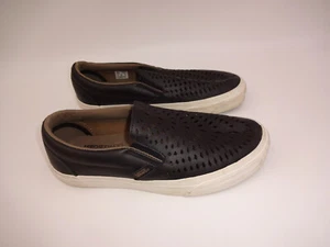 Vans schwarze Laser Cutouts UltraCush Slipper Schuhe Herren 6,5 Damen 8 - Bild 1 von 8