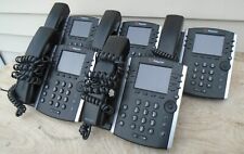 Lot of 5 Polycom VVX 410 VOIP PoE Gigabit HD Phone FACTORY RESET / FREE SHIP qty