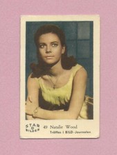 1963 Dutch Gum Card Star Bilder D #49 Natalie Wood