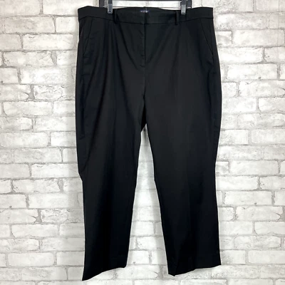 Pantalón J.CREW FACTORY Kallie Negro Pierna Recta Talla 22 BO899 Foto 1 de 4