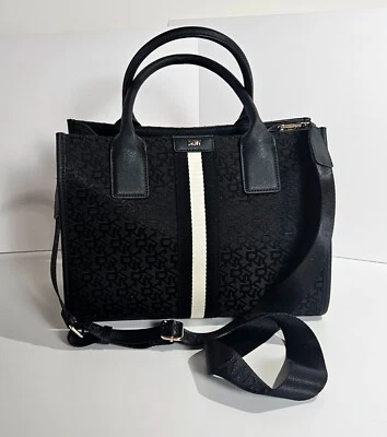 DKNY Black Carlita Duffle Bag with Shoulder Strap Brand New - Image 1 of 4