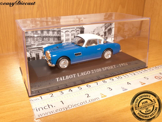 TALBOT LAGO 2500 SPORT 1956 1:43 MINT WITH BOX-ART!!! - Image 1 of 1