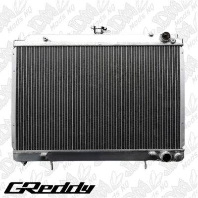Radiador de corrida de liga GReddy para Nissan Stagea/Skyline/GT-R R33/R34 RB25DET - Imagem 1 de 4