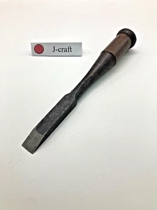 18mm Masahiro 正弘 Japanese Used Chisel Nomi Carpentry Tool 20degrees 319g #A12a - Picture 1 of 11