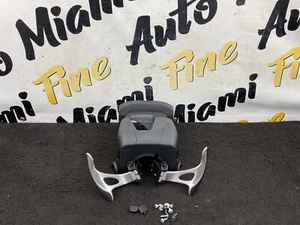 09-20 Nissan 370Z Paddle Shifter Set W/ Lower Steering Column Cover Trim - Picture 1 of 16