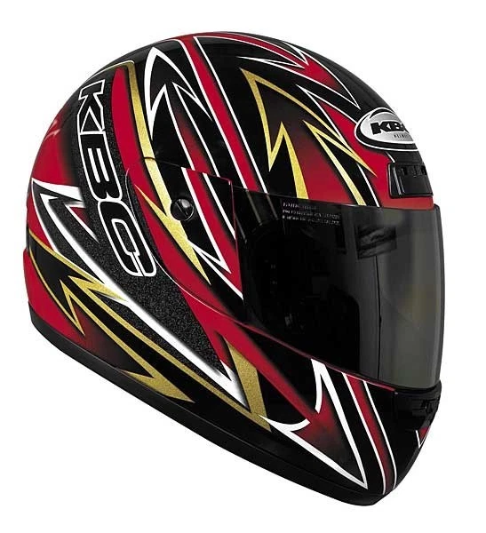 KBC TK-77 DEVIL HELMET SIZE M L COLOR RED / BLACK / GOLD  - Image 1 of 1
