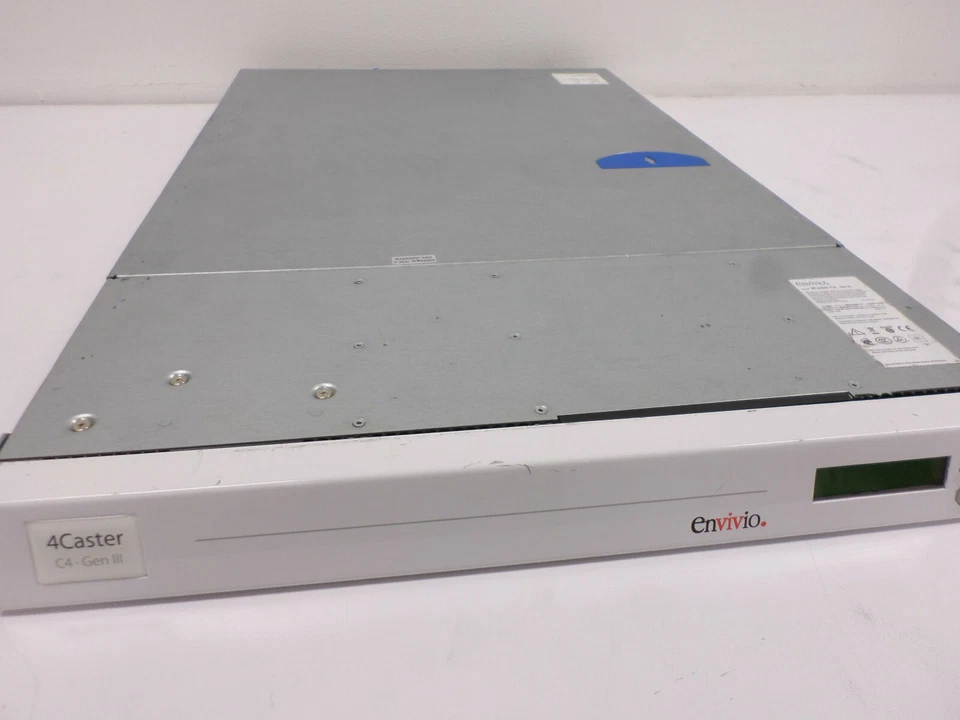 Envivio 4Caster C4 Gen III Live Encoder Dual Intel Xeon, 4GB RAM, 500GB HDD - Image 1 of 4