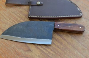 hand forged carbon steel kithen cleaver/chopper From the Eagle collection 0782 - Picture 1 of 11