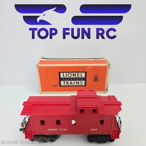 Trenes Lionel Caboose No. Vagón de tren calibre 1007 con caja O&O27 - Imagen 1 de 5