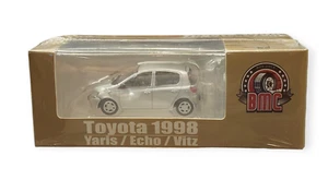 BM Creations Hong Kong Toyota Yaris Echo Vitz Silver RHD 1:64 - Picture 1 of 1