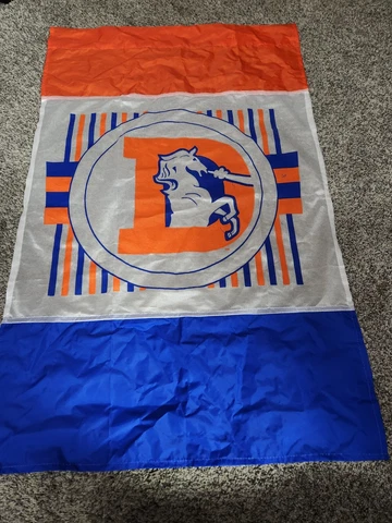 Denver Broncos Flag 1992 Streakers 38" X 24" Cover