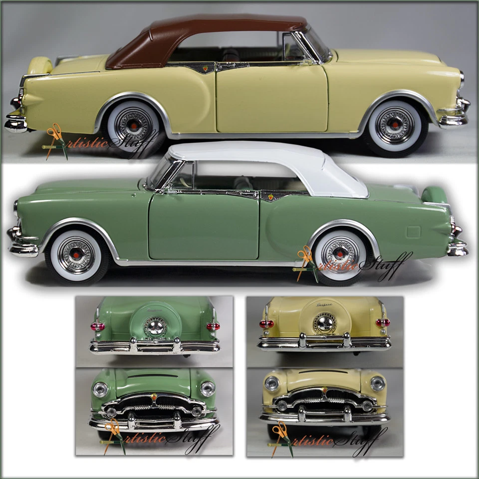 WELLY 1953 Packard Caribbean Soft Top GREEN UN-BOXED FAST PRIORITY