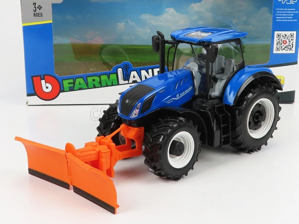 1/32 BURAGO - NEW HOLLAND - T7.315 TRACTOR 2009 18-44081 - Immagine 1 di 1