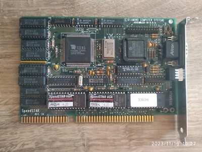 ISA Grafikkarte Diamond SpeedSTAR 1MB, TSENG ET4000AX, Made in USA - Geprüft OK! - Bild 1 von 4