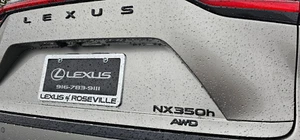GENUINO NUEVO NEGRO BRILLANTE LEXUS NX350h AWD BLACK OUT EMBLEMA SUPERPOSICIÓN PT948-78253-02 - Imagen 1 de 5