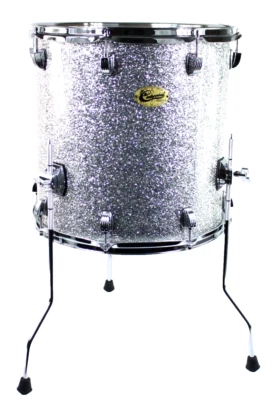 Tambor de piso de arce Ludwig Centennial Zep 16 x 16, brillo plateado - NUEVO #R2548 Foto 1 de 4