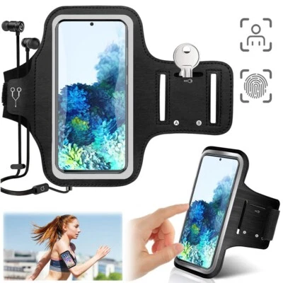 Armband Case Sports Gym Running Arm Band Phone HolderFor iPhone 13 14 Pro XS Max - Image 1 of 4