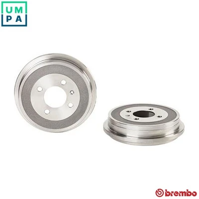 2x BRAKE DRUM 14.9384.10 FOR VW FLIGHT/CLASSIC DERBY POLO/Van/Hatchback LUPO Mii - Image 1 of 4