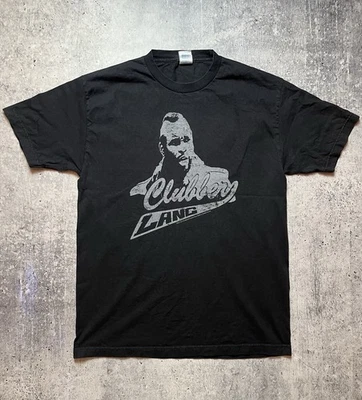 Vintage 2004 Rocky 3 Clubber Lang T-shirt Black Size L - Image 1 of 4