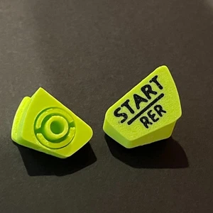 Ski-Doo Replacement Start RER Button for 515176088 Rev XP XR 2007-2015 - 2 PACK - Picture 1 of 3