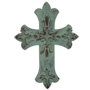 Bauernkreuz Wanddeko, Metallkreuz Dekoration für Wohndeko, Familienwand... - Bild 1 von 7