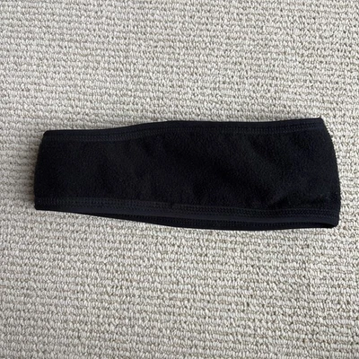Vintage L.L Bean Maine Fleece Headband USA Made Black Solid Adult One Size - Image 1 of 4
