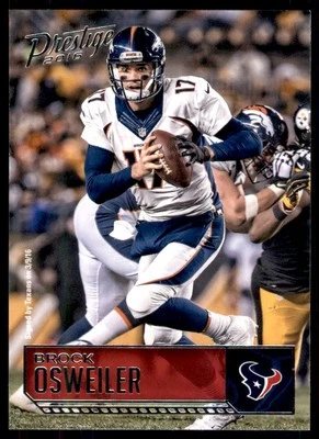 2016 Panini Prestige Brock Osweiler Houston Texans #58 - Image 1 of 2