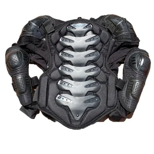BILT Fall Protection Armour Jacket Motorcycle Small Padded Front Back Elbow - Foto 1 di 7