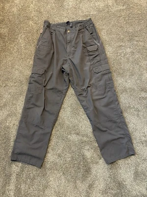 Pantalones 5.11 Tactical Taclite Pro Ripstop Gris Carbón 34x30 Doble Rodilla Militar Foto 1 de 4