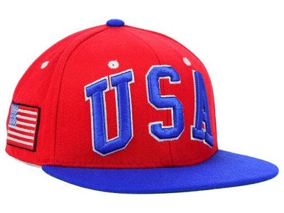 Vintage New Zephyr USA Flag Super Star RETRO Snapback Hat Last One! B171 - Image 1 of 4