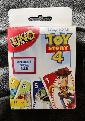 Disney Pixar Toy Story 4 - Uno Card Game -  Includes A Special Rule, Ages 7+ - Image 1 of 3