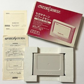 Power Memory White Sega Saturn SS NTSC-J Japan Import Backup Storage Case