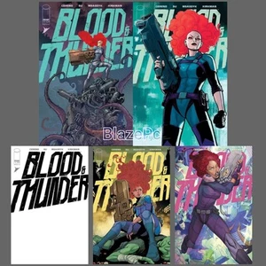 Blood & Thunder #1 Cover A B F Variant Set or 1:10 1:25 Option Image Comics NM - Picture 1 of 7