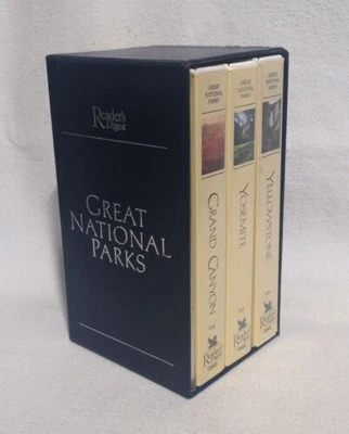 Explore America's Majesty: Reader's Digest Great National Park (VHS Set, 3 Tape) - Image 1 of 4