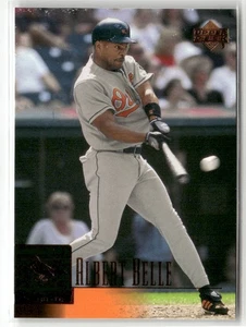 2001 cubierta superior #329 Albert Belle Baltimore Orioles - Imagen 1 de 2