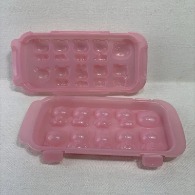 Molde bandeja cubitos de hielo Sanrio Hello Kitty and Friends vintage 1998 cóctel Kawaii Foto 1 de 4