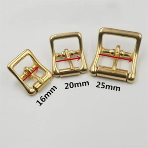 1Pc Solid Brass Buckle For Belts,Pet Collars, Marine Outdoor Tack Applications - Picture 1 of 18