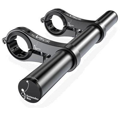 Volo Fahrrad Lenker Verlängerung Aluminium Halterung Schwarz - Bild 1 von 4