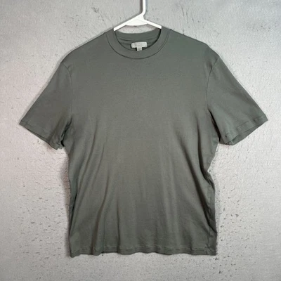 Camiseta gris 100 % algodón COS para hombre talla XL ajustada manga corta cuello redondo Foto 1 de 4